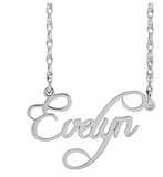 Personal Name Plates - Necklace