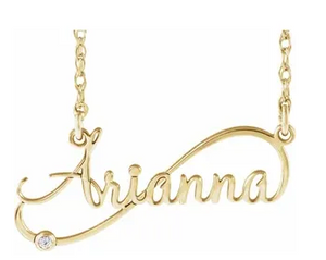 Personal Name Plates - Necklace